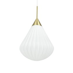 Ballon Pendel - Opal/Messing - �33 - Dyberg Larsen