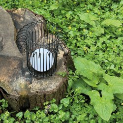 Basket Lanterne - Genopladelig - Sort - Udend�rs - Dyberg Larsen