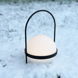 Summer Solar Bordlampe - Genopladelig - 15 - Sort - 3 Trin - Dyberg Larsen