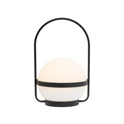 Summer Solar Bordlampe - Genopladelig - 15 - Sort - 3 Trin - Dyberg Larsen