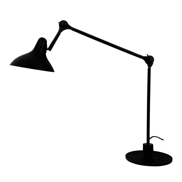 Lotus Bordlampe - Mat Sort - Dyberg Larsen