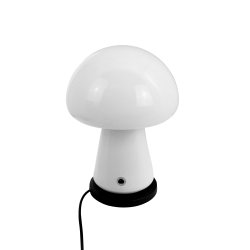 Morkel Mushroom Bordlampe - Genopladelig - Hvid - Dyberg Larsen
