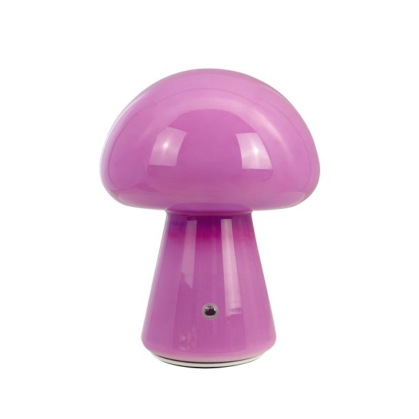 Morkel Mushroom Bordlampe - Genopladelig - Lilla - Dyberg Larsen