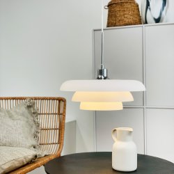 Ava Pendel D40 - Opal/Krom - Dyberg Larsen