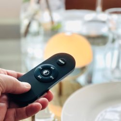 Alba Light ball - Genopladelig - Krom - 3 Trin - 2 stk. pakke - Dyberg Larsen