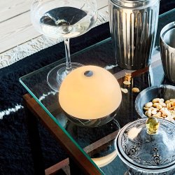 Alba Light ball - Genopladelig - Krom - 3 Trin - 2 stk. pakke - Dyberg Larsen