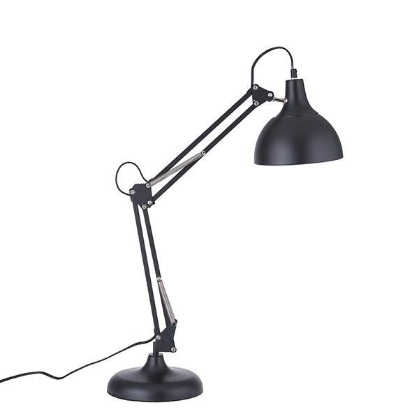 Risør bordlampe fra Bahne - Mat sort - E-mærket -