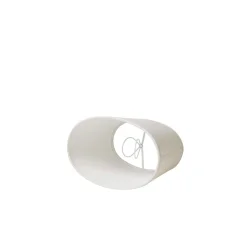 Jasmin Oval 13 - Hvid - Nielsen Light