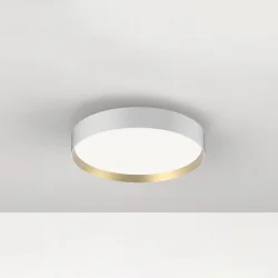 Lucia 35cm Loftlampe - Hvid/Messing - Loom Design