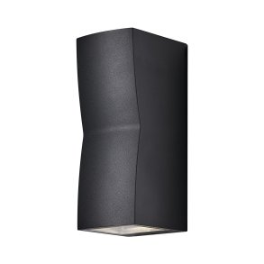 Ask Dobbelt Vglampe - Udendrs Vg - Gr - Nielsen Light