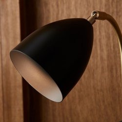 Deluxe Vglampe - Gr/Messing - Belid