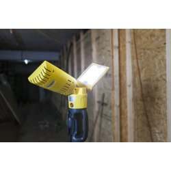 Peri Arbejdslampe - Stor - Mrkegr/Gul - Lutec