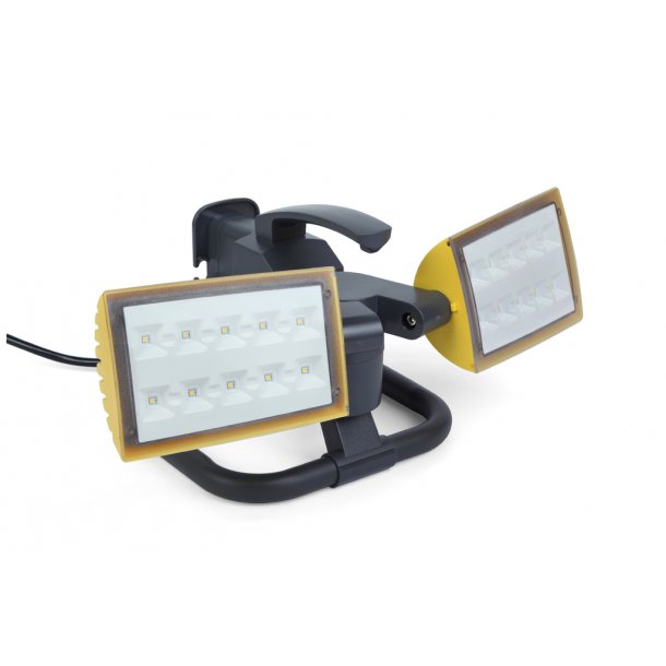 Peri Arbejdslampe - Lille - Mrkegr/Gul - Lutec