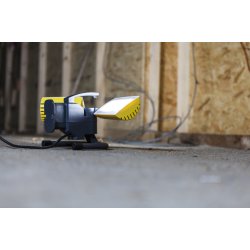 Peri Arbejdslampe - Lille - Mrkegr/Gul - Lutec