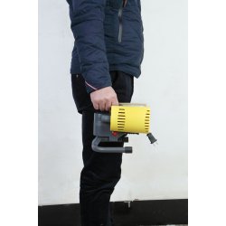 Peri Arbejdslampe - Lille - Mrkegr/Gul - Lutec