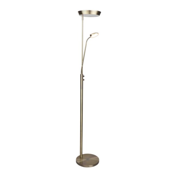 Vegas Kombilampe LED med 2 dmpere - Antik Messing - Halo Design