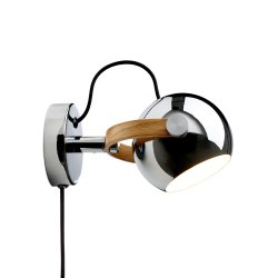 DC V�glampe - Tr�/Krom - Halo Design