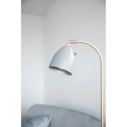 Deluxe Gulvlampe - Gr/Messing - Belid