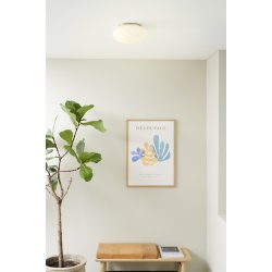 Twist Plafond - 25 - Opal/Antik Messing - Halo Design