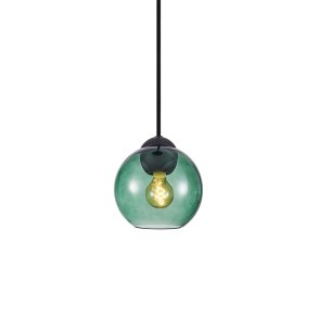 Bubbles Pendel - 14 cm - Grn/Sort - Halo Design