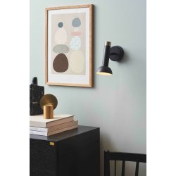 Torch Vglampe - Metal/Antik messing - Halo Design