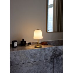 Room 49 - batteri bordlampe - 15 - Opal - Halo Design