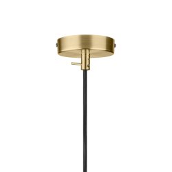 Stockholm Pendel - 30 - Marmor Brun/Messing - Halo Design