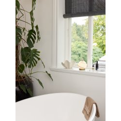 Stockholm Batteri Bordlampe - Marble Grey/Antique - Halo Design