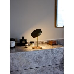 On The Move Batteri Bordlampe - Antique Brass - 13 - Halo Design