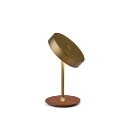 On The Move Batteri Bordlampe - Antique Brass - 13 - Halo Design
