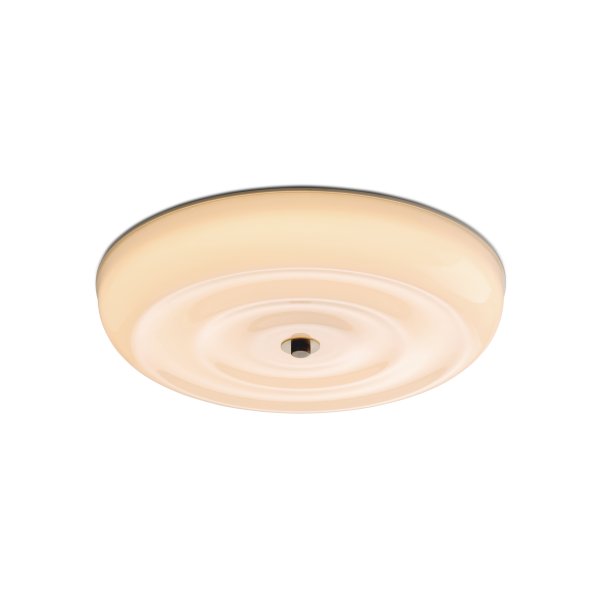 Wave Vg/Loftslampe - 30 - Opal/Messing - Halo Design