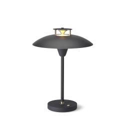 Stepp 1-2-3 - Portable Bordlampe - 22 - Black/Antique Brass - Halo Design