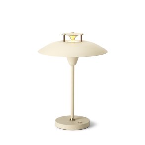Stepp 1-2-3 - Portable Bordlampe - 22 - Cream/Antique Brass - Halo Design