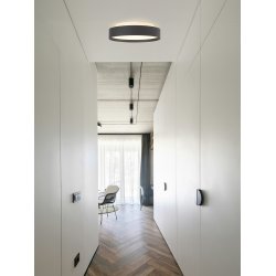 Plafond Backlight Full - 30 cm - Sort - 3-Trins - Halo Design