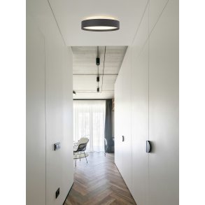 Plafond Backlight Full - 30 cm - Sort - 3-Trins - Halo Design