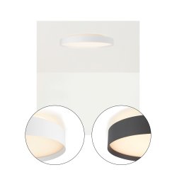 Plafond Backlight Full - 50 cm - Hvid - 3-Trins - Halo Design