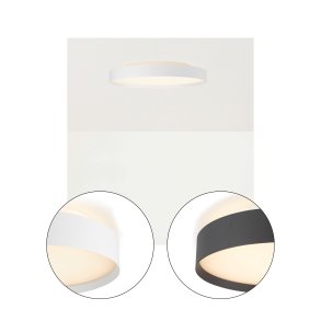 Plafond Backlight Full - 30 cm - Hvid - 3-Trins - Halo Design