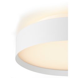 Plafond Backlight Full - 50 cm - Hvid - 3-Trins - Halo Design