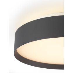 Plafond Backlight Full - 50 cm - Sort - 3-Trins - Halo Design