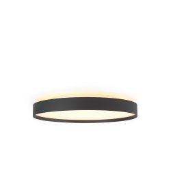 Plafond Backlight Full - 50 cm - Sort - 3-Trins - Halo Design