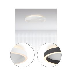 Plafond Backlight String - 40 cm - Hvid - 3-Trins - Halo Design