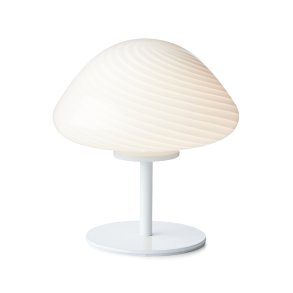 Mini Mush - Bordlampe - 17 - Opal Glas/Hvid Stand - Halo Design