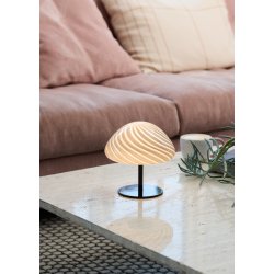 Mini Mush - Bordlampe - 17 - Gr Glas/Gr Stand - Halo Design