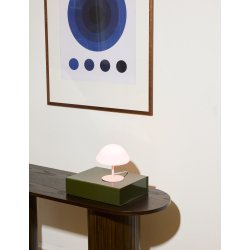 Mini Mush - Bordlampe - 17 - Rose Glas/Rose Stand - Halo Design