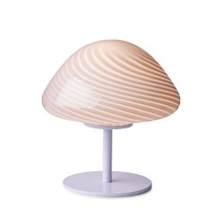 Mini Mush - Bordlampe - 17 - Lys Lilla Glas/Lys Lilla Stand - Halo Design