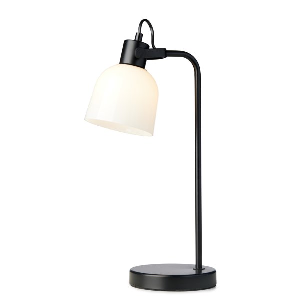 Glow Bordlampe - 12 - Opal/Sort - Halo Design