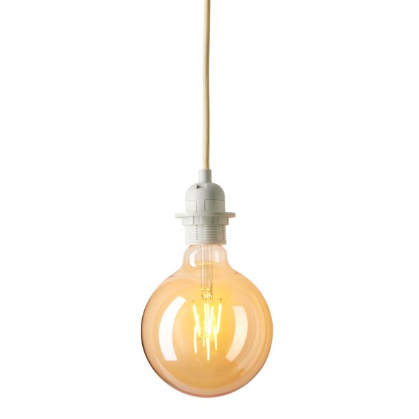 Basis Fatningsst - E27 - Creme - Halo Design