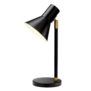 Style Bordlampe - Sort/Messing - Halo Design