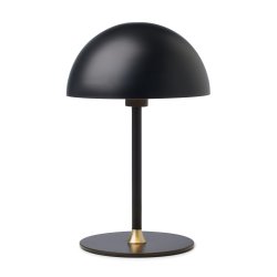 Boogie Bordlampe - 16 - Mat Sort/Antik Messing - Halo Design