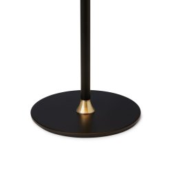 Boogie Bordlampe - 16 - Mat Sort/Antik Messing - Halo Design